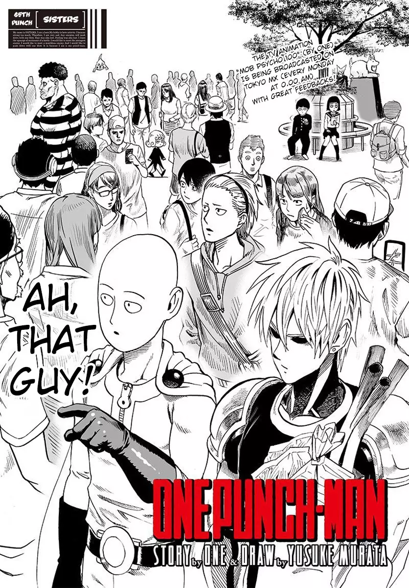 Read One Punch-Man Chapter 65 - Sisters Online