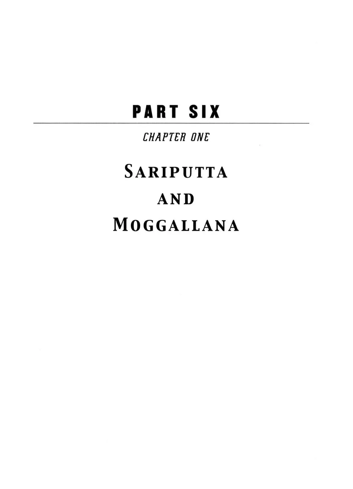 Read Buddha Chapter 51 - Sariputta and Moggallana Online