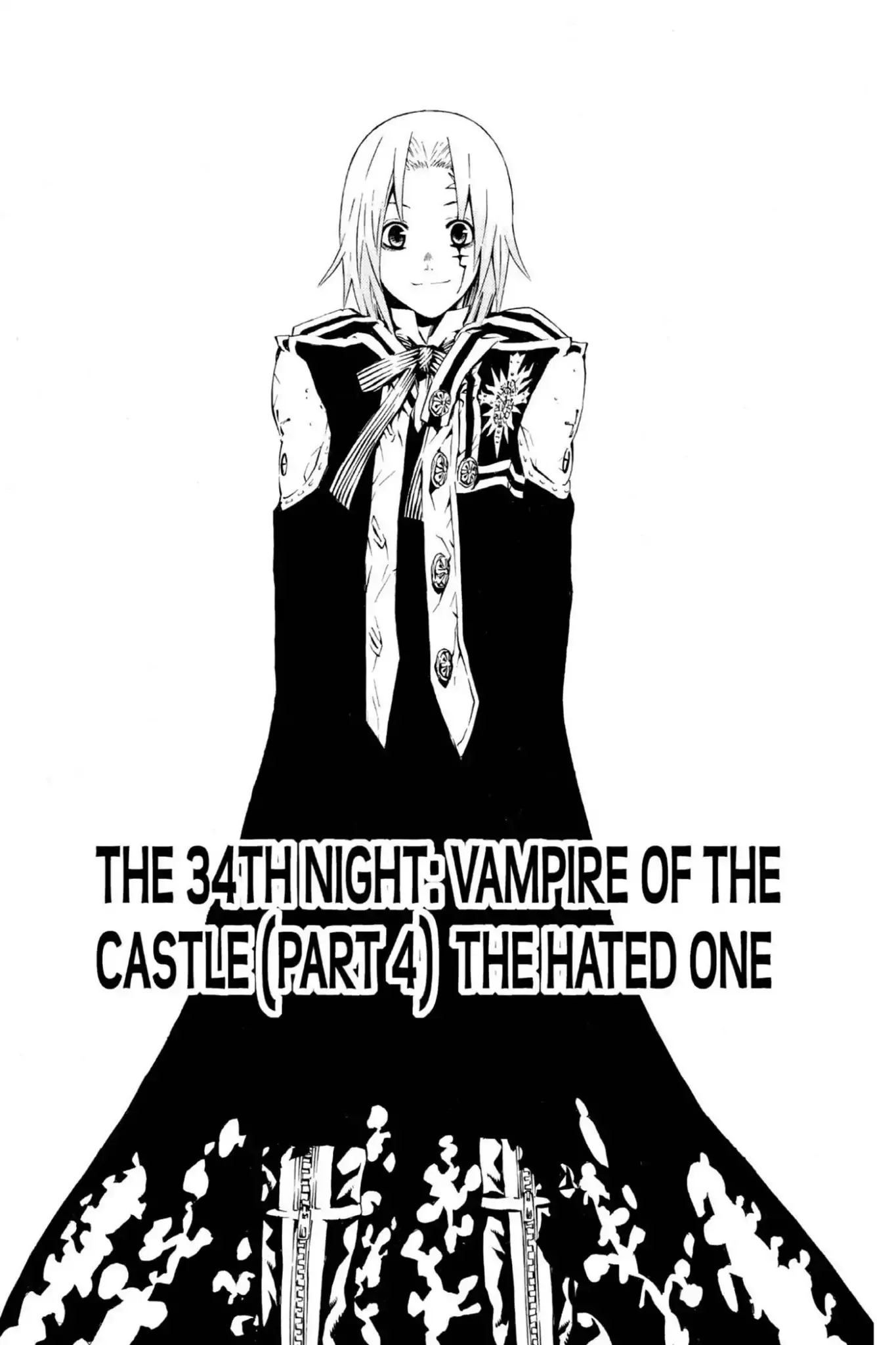 Read D.Gray-man Chapter 34 - Vol.4 The 34th Night: Vampire of the Castle (4) - The Hated One - Online