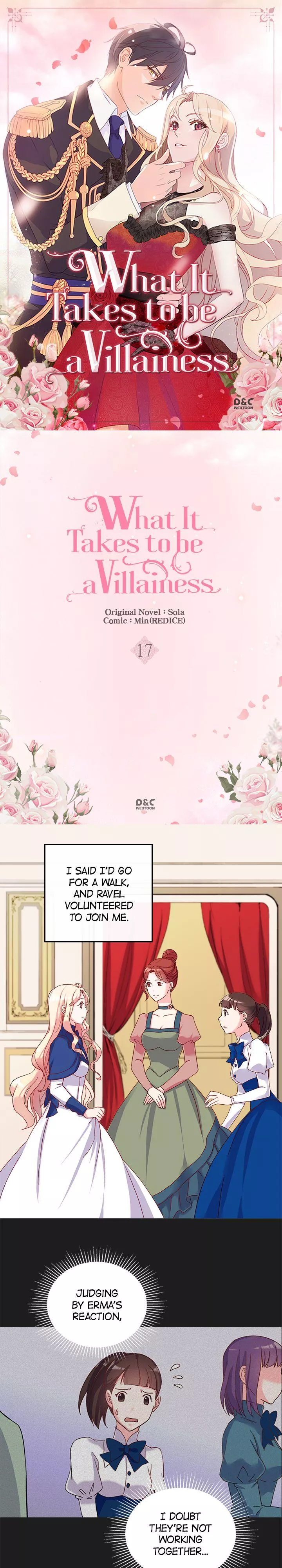 Read What It Takes to Be a Villainess Chapter 17 Online
