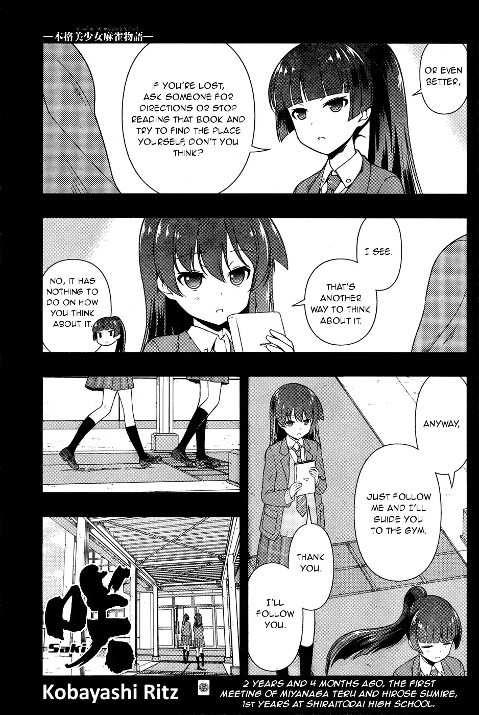 Read Saki Chapter 168 - Beginning Online