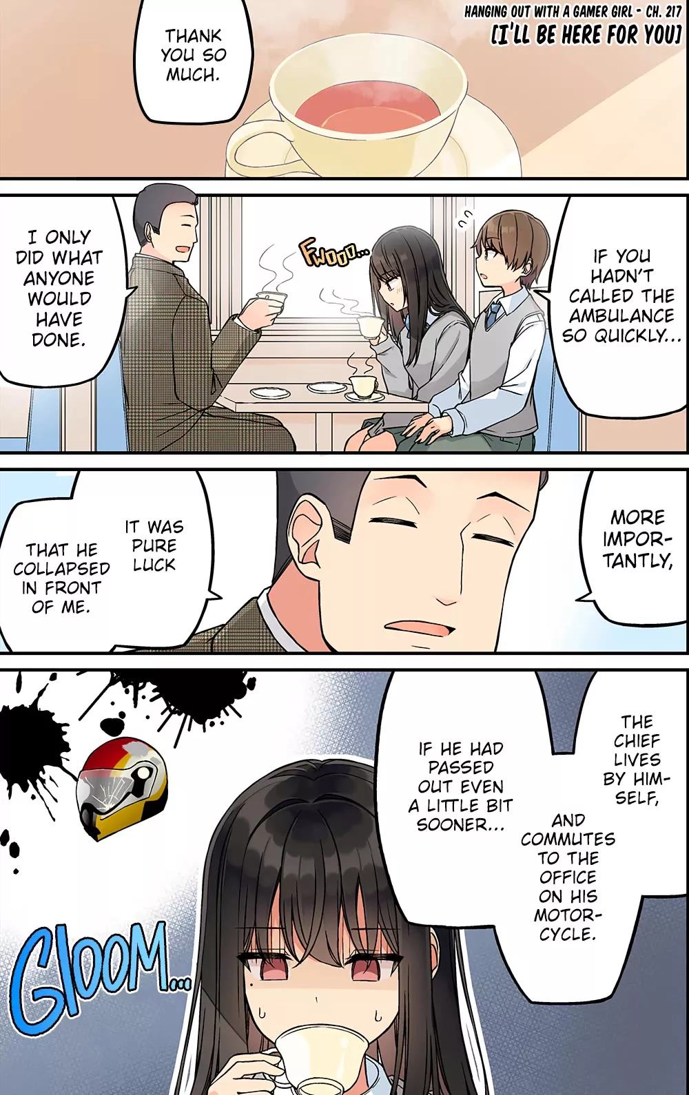 Read Hanging Out With a Gamer Girl Chapter 217 - I'll Be Here For You Online