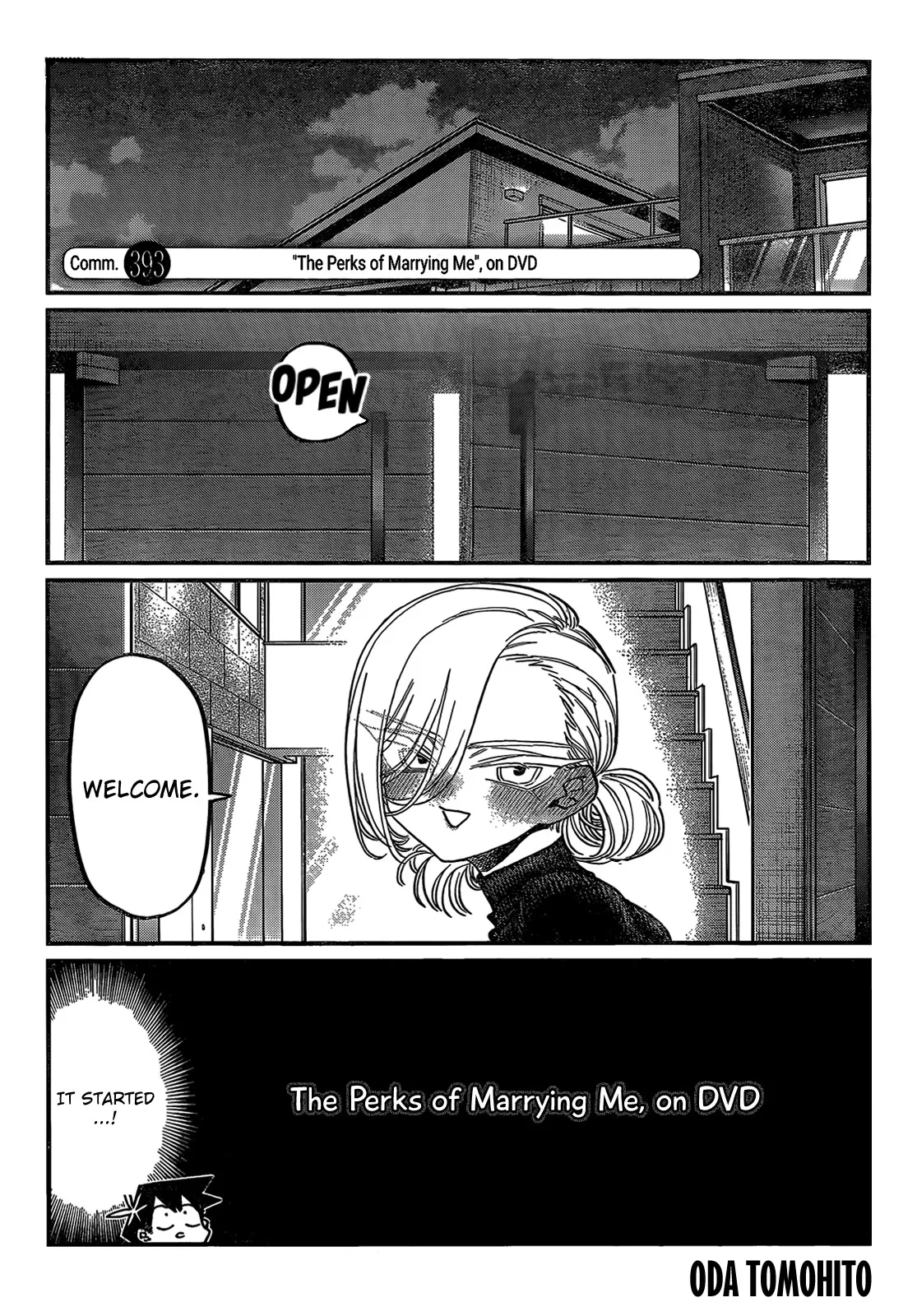 Read Komi-san wa Komyushou Desu Chapter 393 - “The Perks of Marrying Me”, on DVD Online