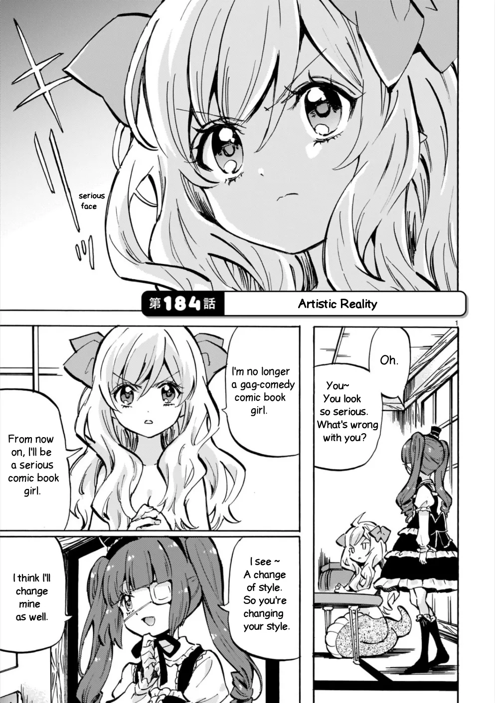Read Jashin-chan Dropkick Chapter 184 - Artistic Reality Online