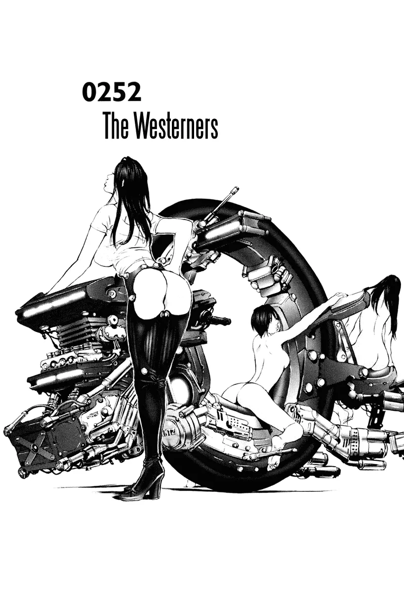 Read Gantz Chapter 252 - The Westerners Online