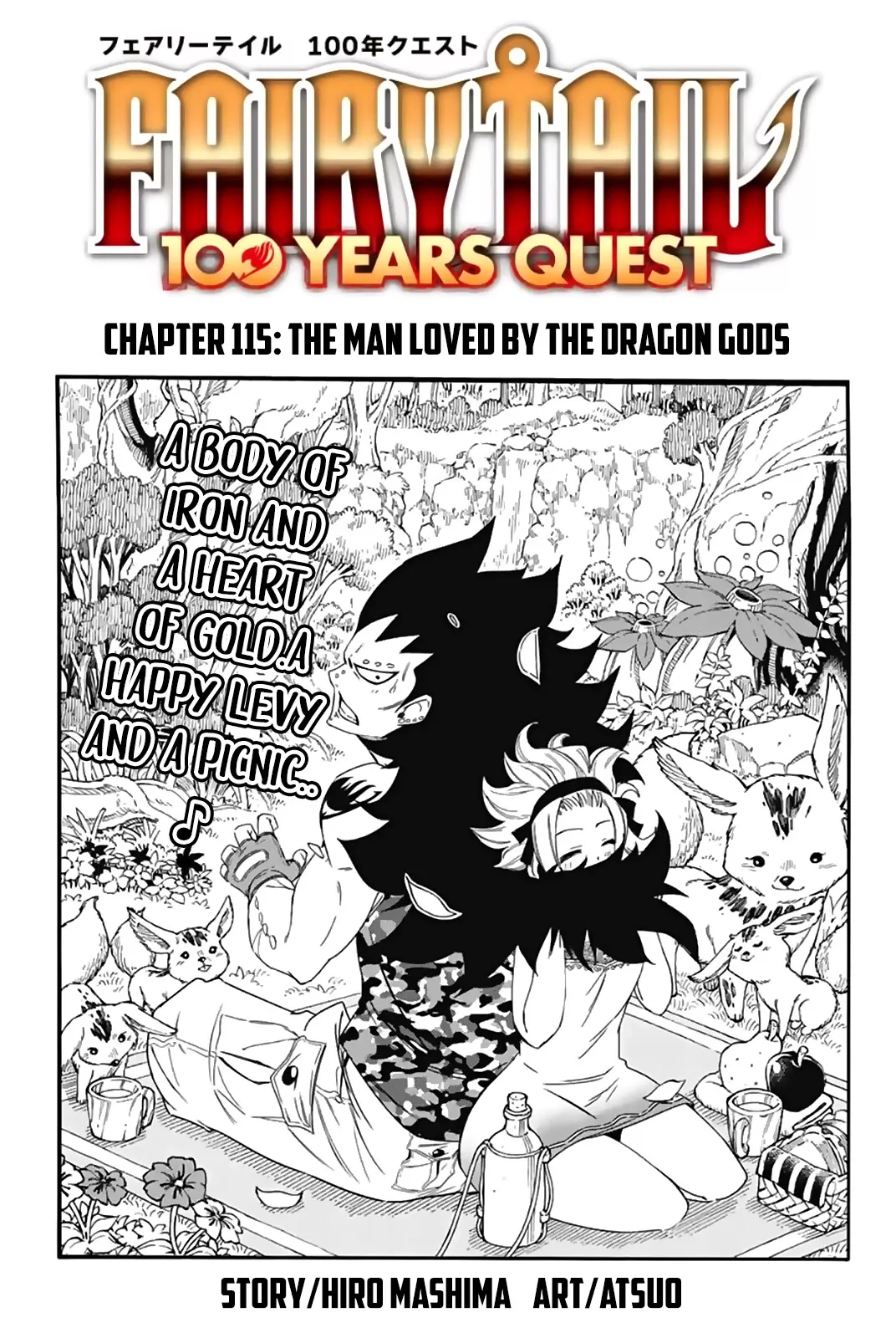 Read Fairy Tail: 100 Years Quest Chapter 115 - The Man Loved by the Dragon Gods Online