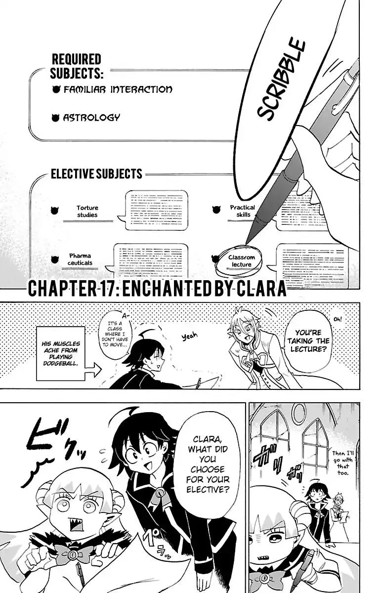 Read Mairimashita! Iruma-kun Chapter 17 - Enchated by Clara Online