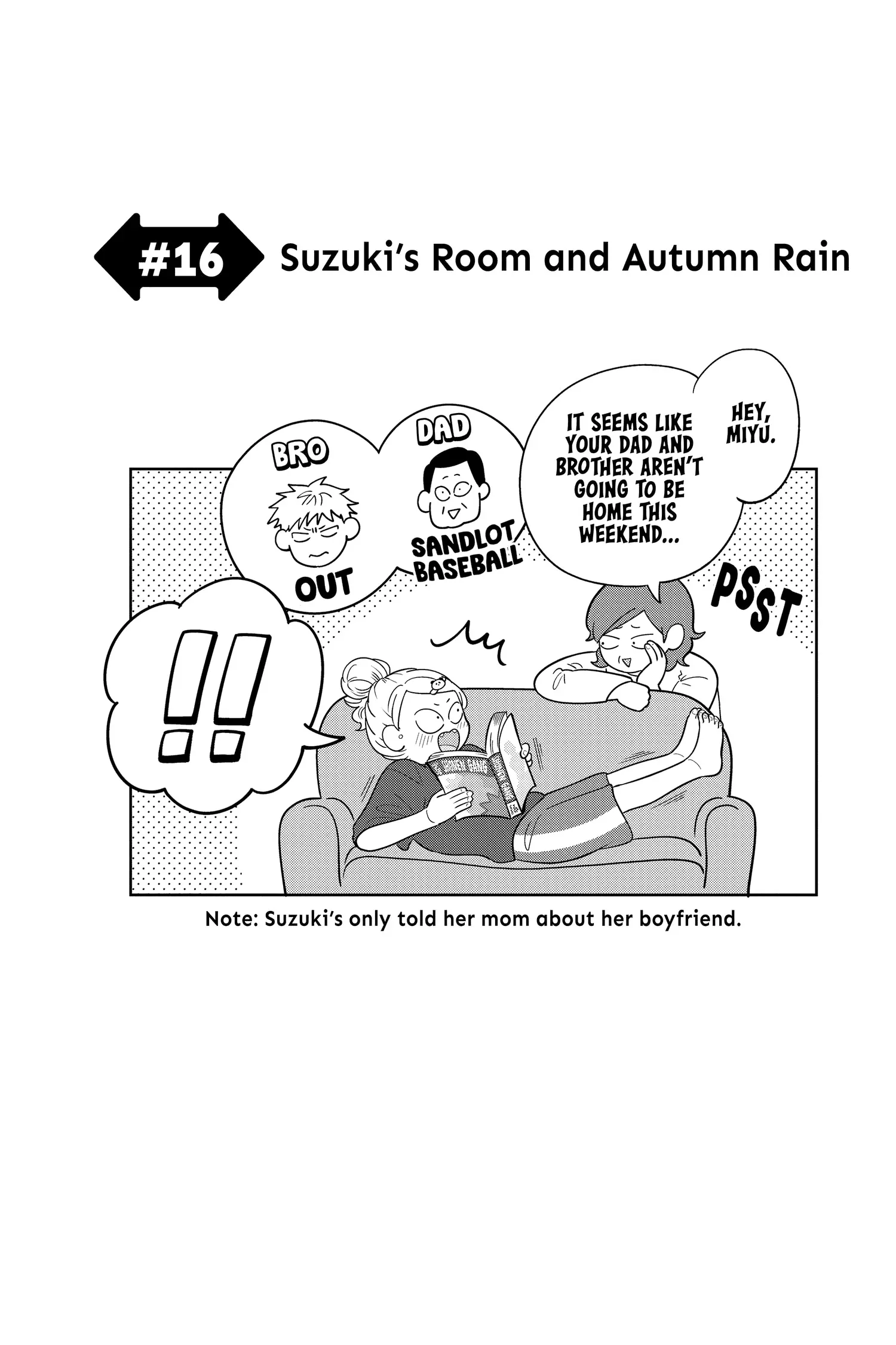 Read You and I Are Polar Opposites Chapter 16 - Suzuki's Room and Autumn Rain Online