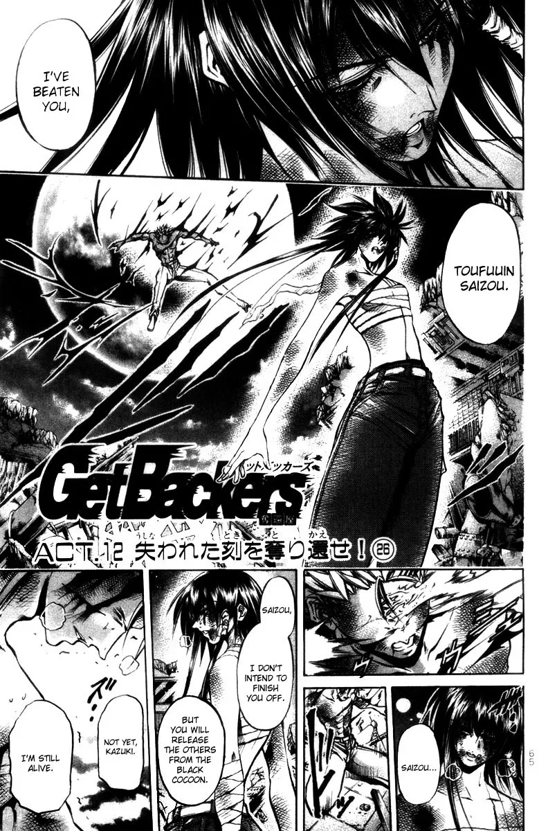 Read Get Backers Chapter 281 - Act XII: Get Back the Lost Time (26) Online