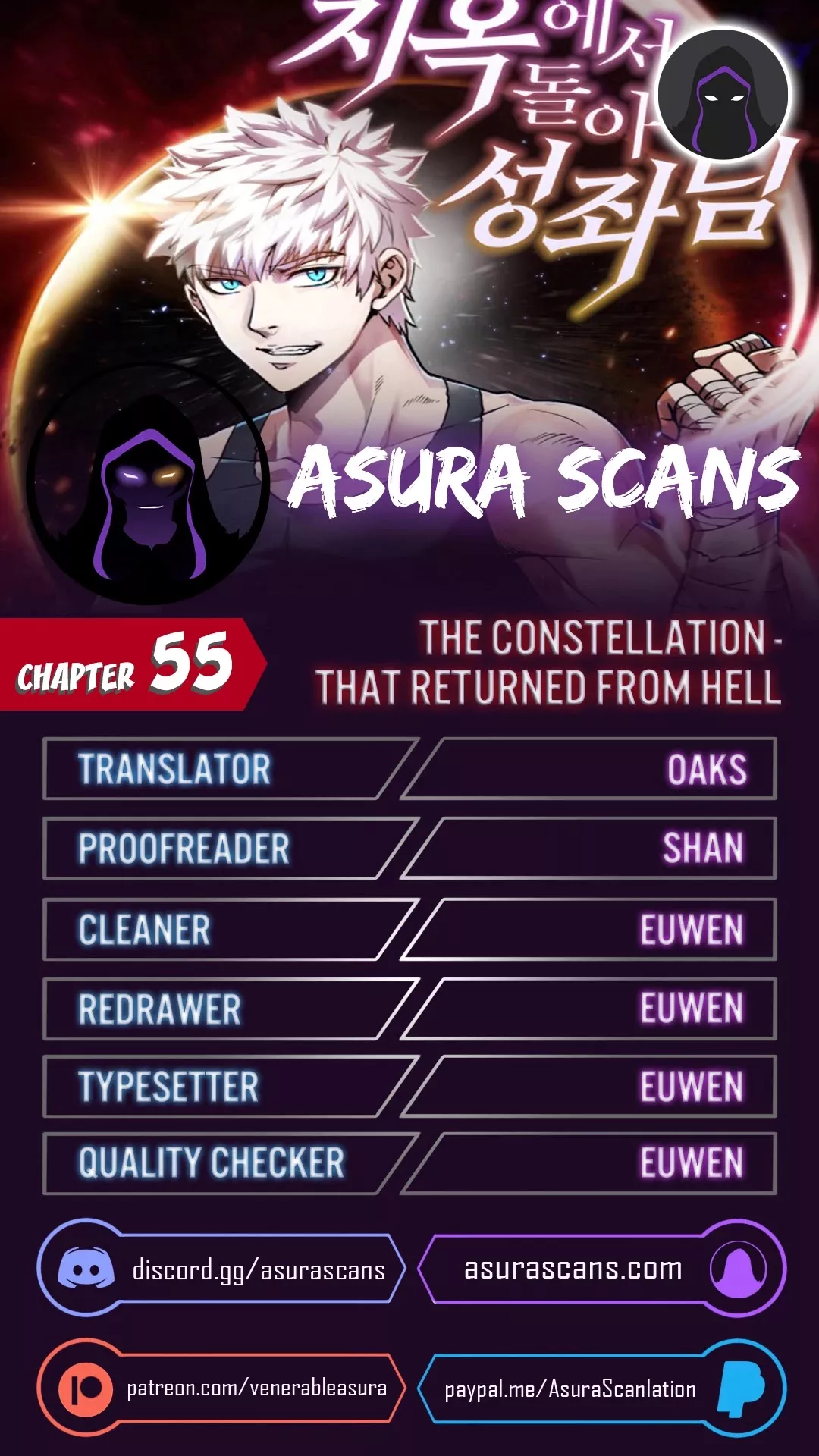 Read The Constellation That Returned From Hell Chapter 55 Online