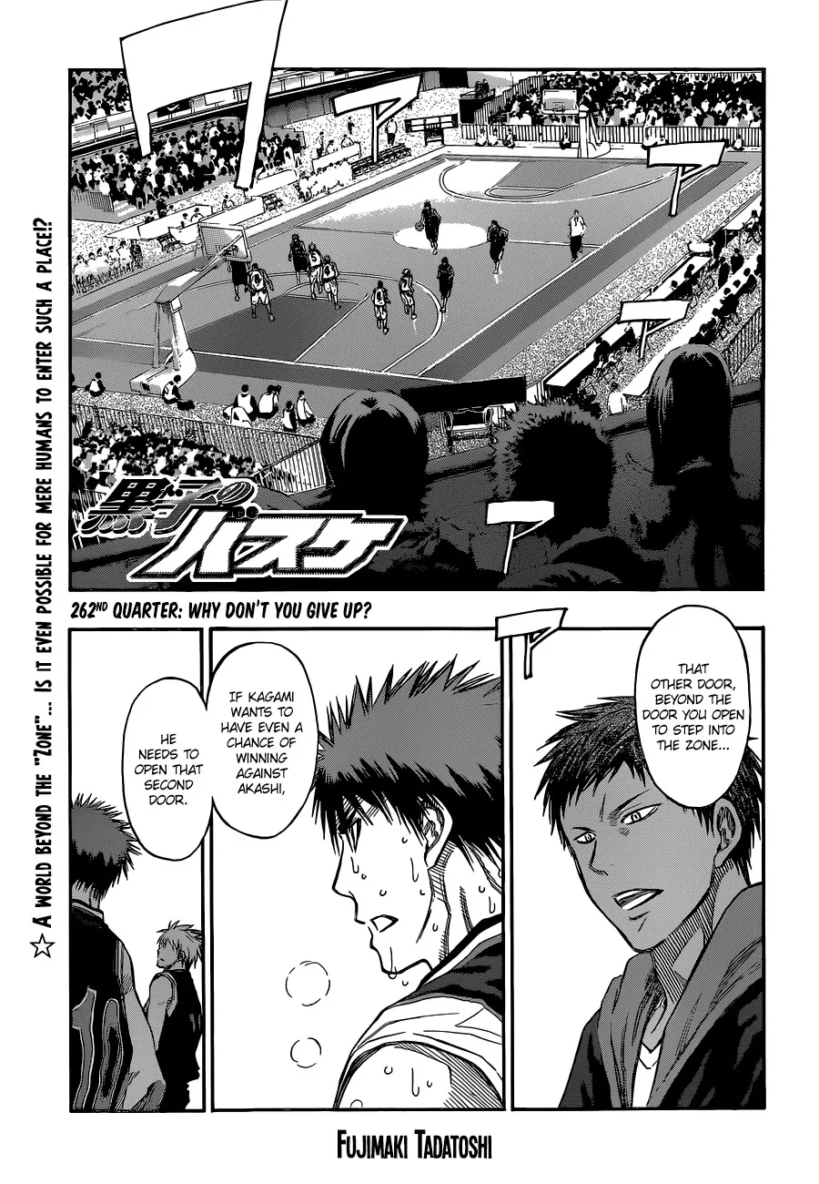 Read Kuroko no Basket Chapter 262 - Why Don't You Give Up? Online