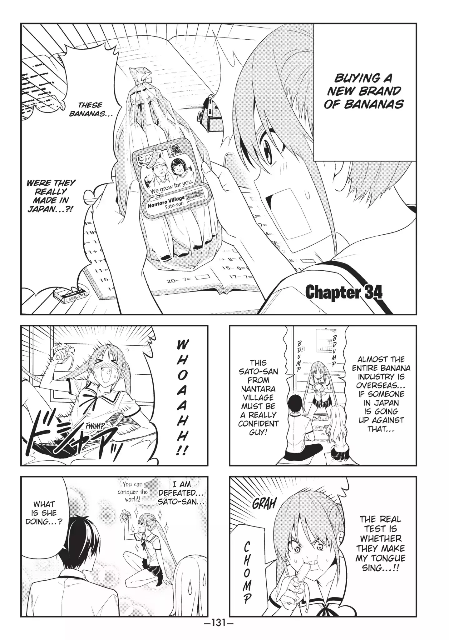 Read Aho Girl Chapter 34 Online