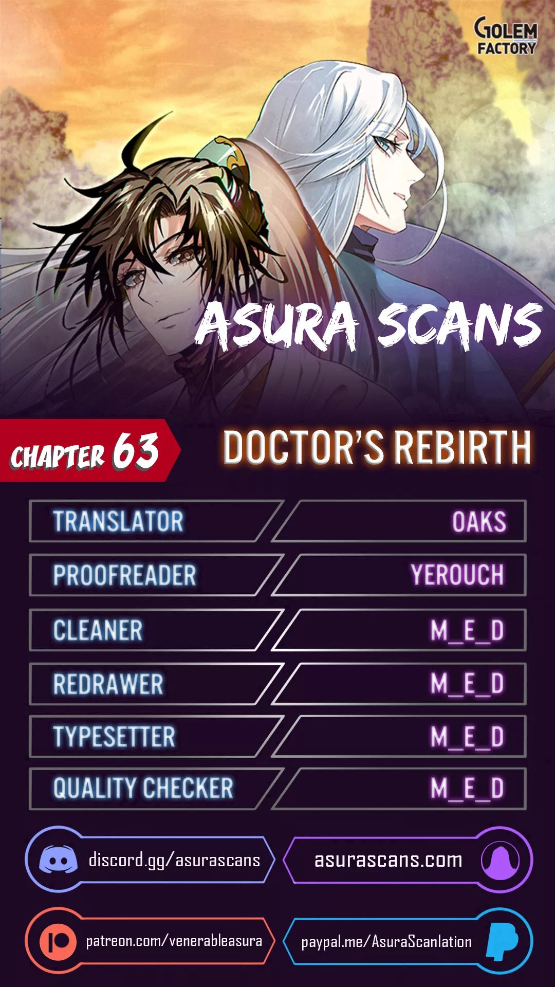 Read Doctor’s Rebirth Chapter 63 Online