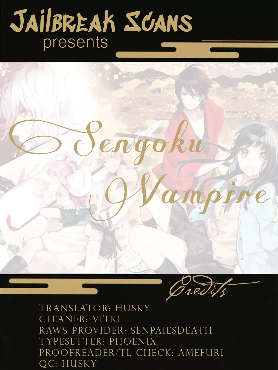 Read Sengoku Vamp Chapter 3 - Audience with the Shogun Online