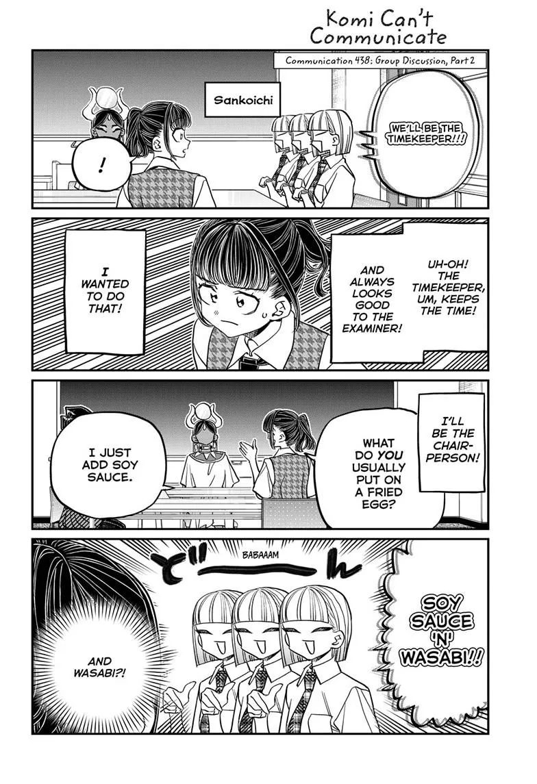 Read Komi-san wa Komyushou Desu Chapter 438 Online