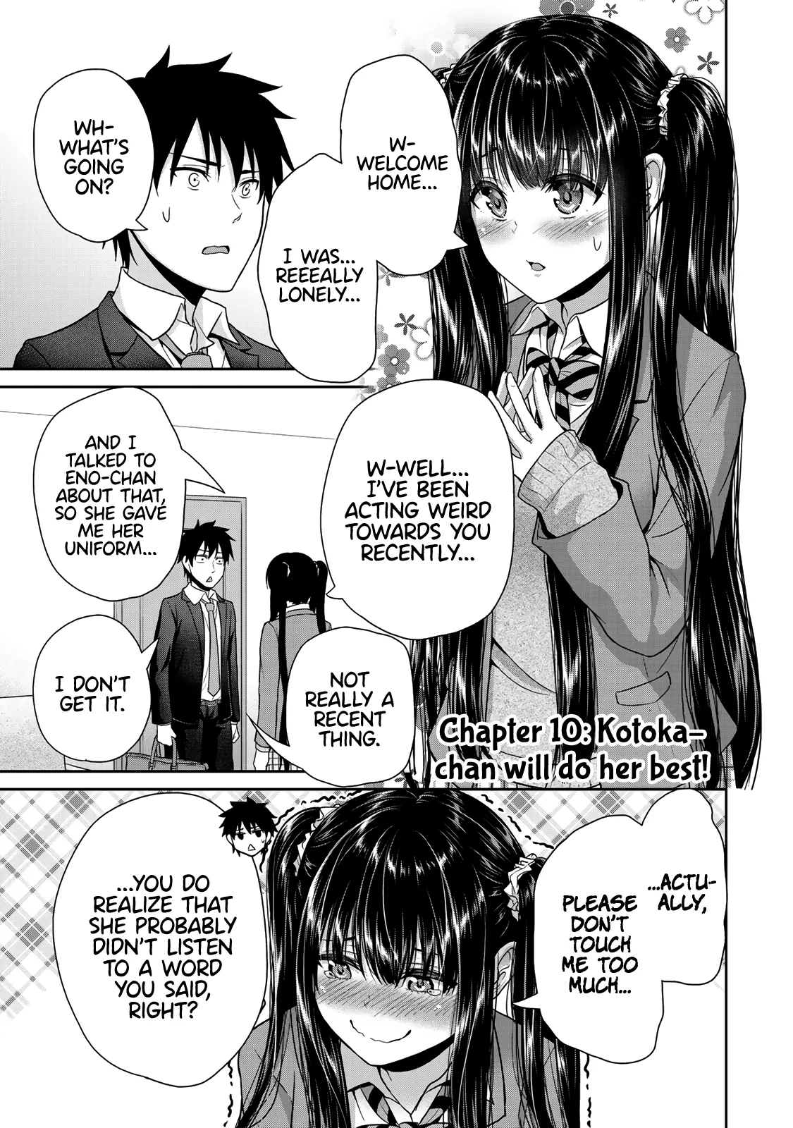 Read Fechippuru ~Our Innocent Love~ Chapter 10 - Kotoka-chan will do her best! Online