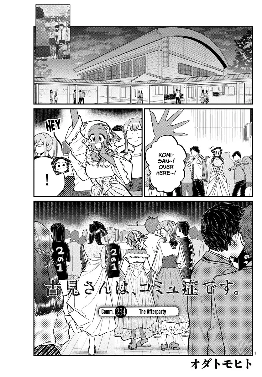 Read Komi-san wa Komyushou Desu Chapter 234 - The Afterparty Online