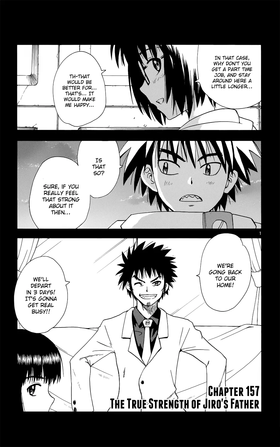 Read Hajimete no Aku Chapter 157 - The True Strength of Jiro's Father Online
