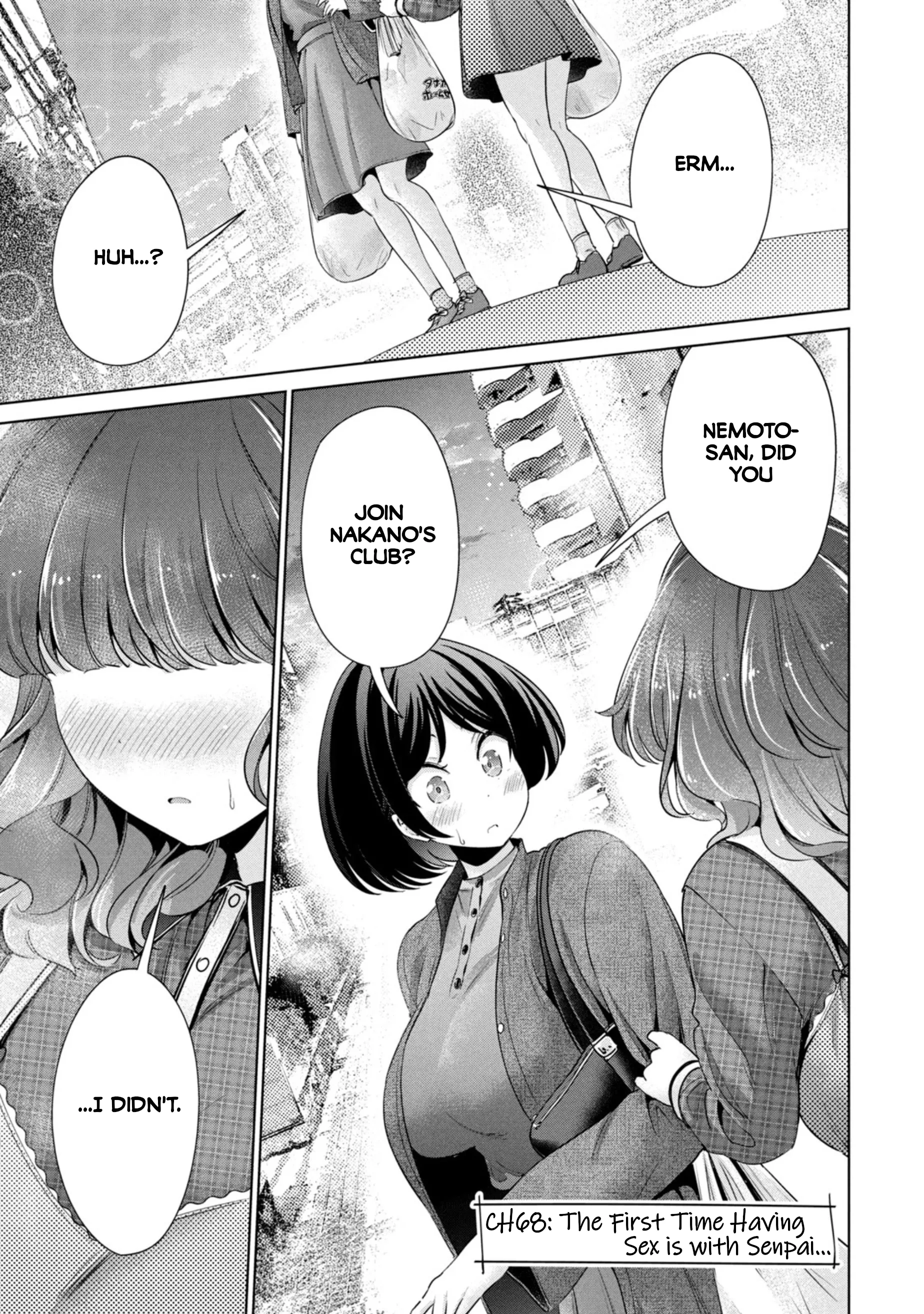 Read Tada de wa Dakaremasen Chapter 68 - The First Time Having Sex is with Senpai... Online