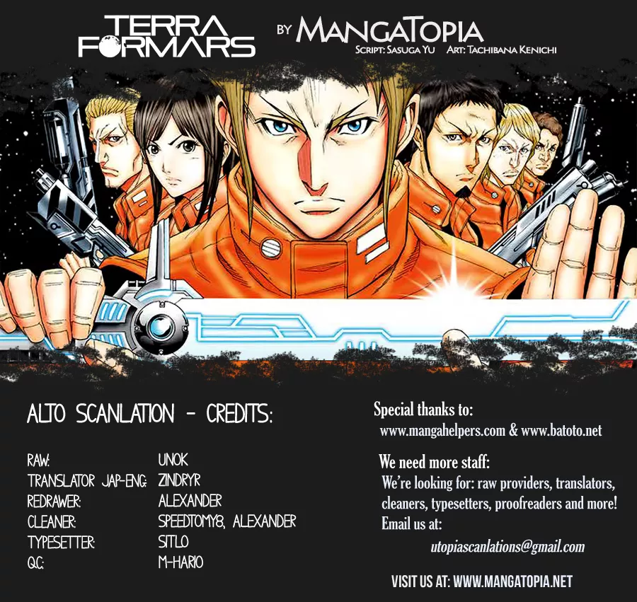 Read Terra Formars Chapter 0 - Prequel Online