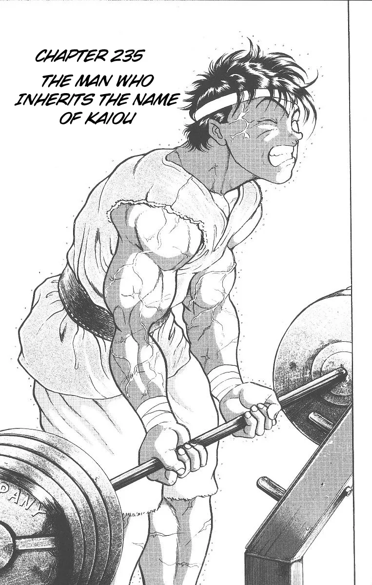 Read Grappler Baki Chapter 235 - The Man Who Inherits the Name of Kaiou Online