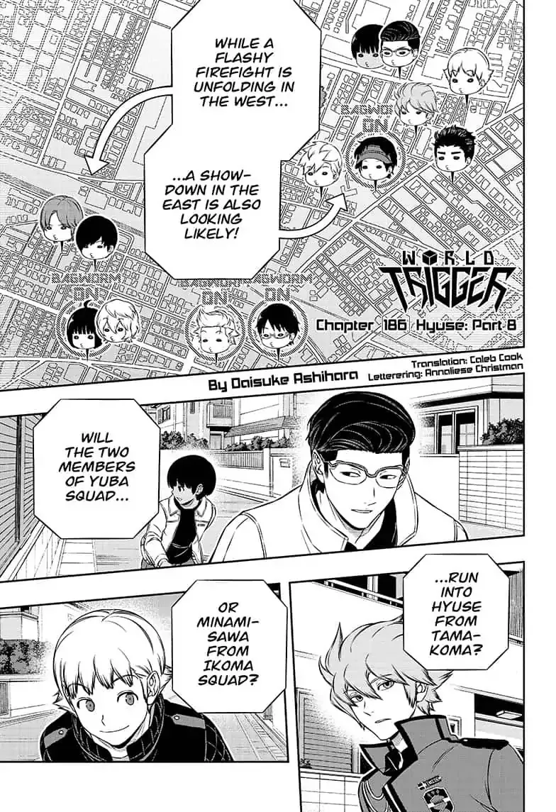 Read World Trigger Chapter 186 - Hyuse: Part 8 Online