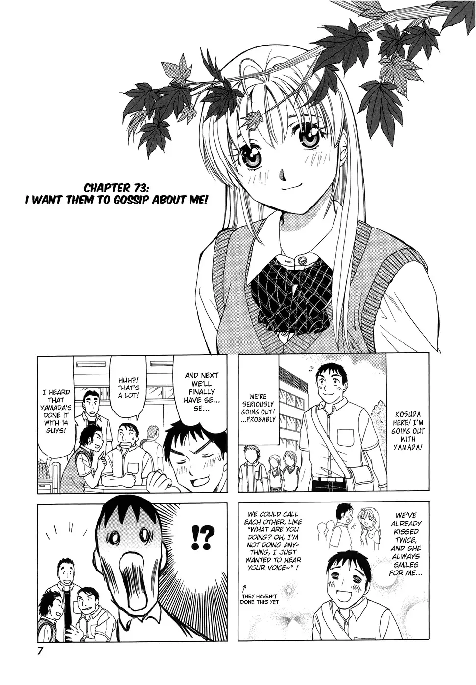 Read B Gata H Kei Chapter 73 - I Want Them to Gossip About Me! Online