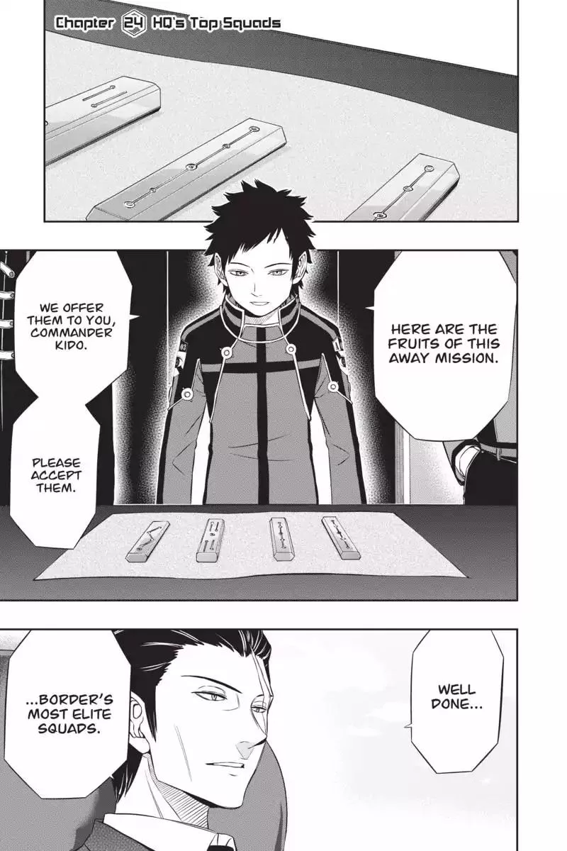 Read World Trigger Chapter 24 - HQ's Top Squads Online