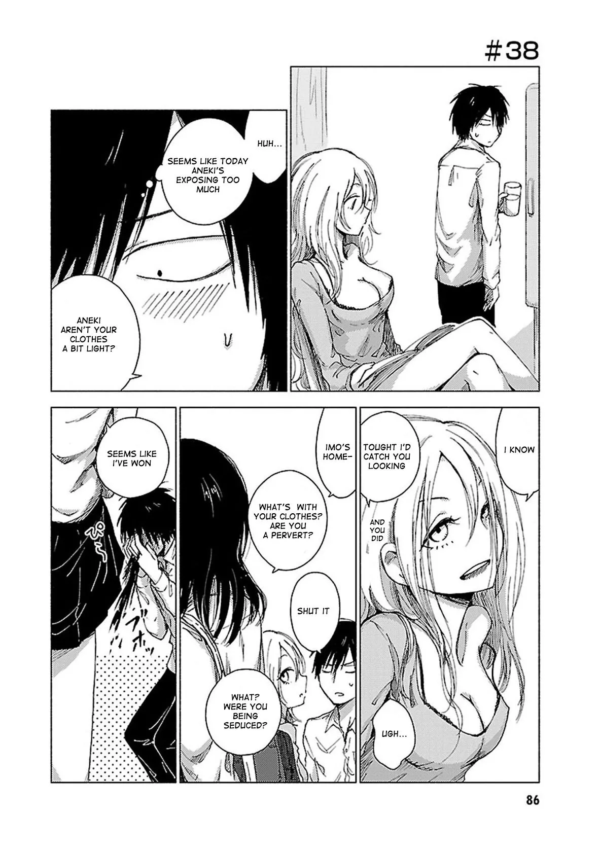 Read Hozuki-san Chi no Aneki + Imouto Chapter 38 Online