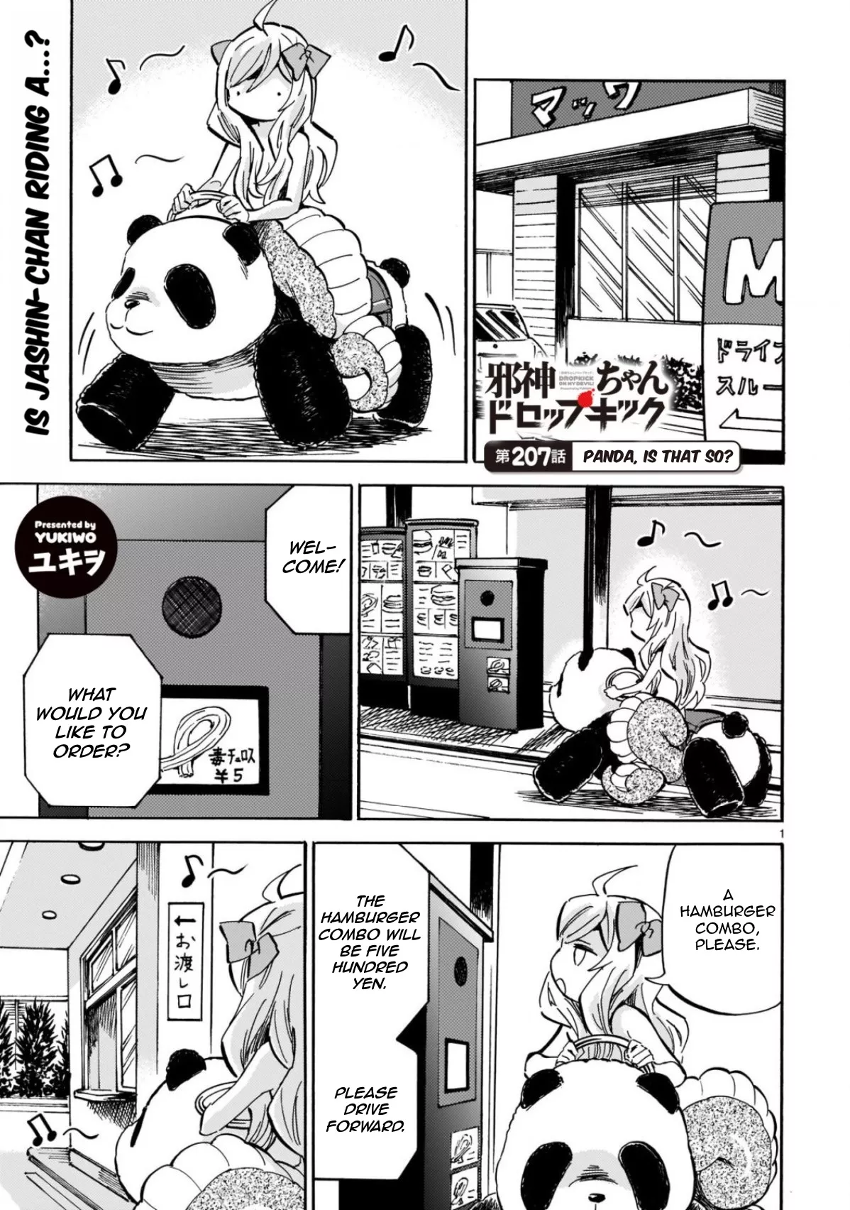 Read Jashin-chan Dropkick Chapter 212 - Panda, is that so? Online