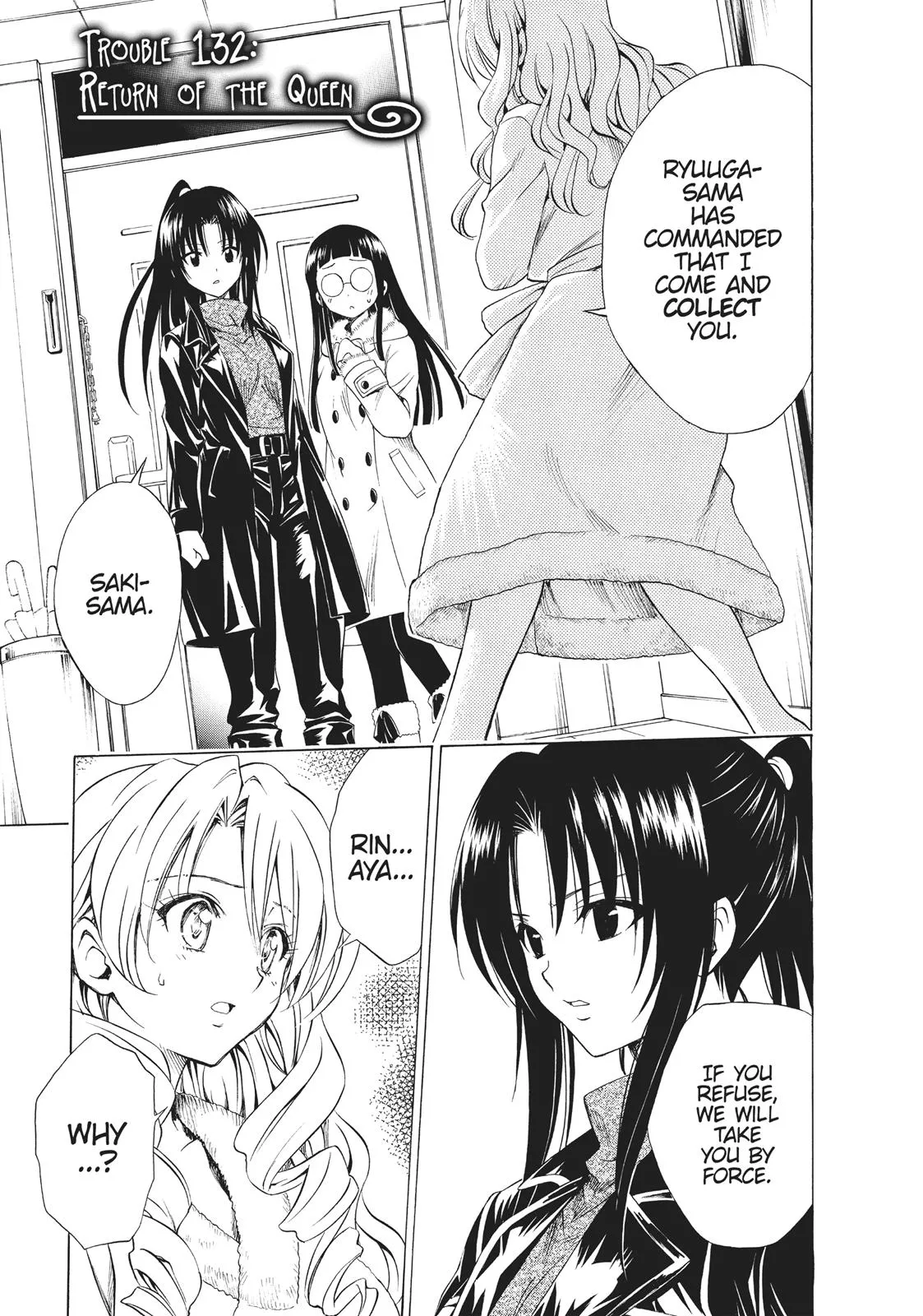 Read To Love Ru Chapter 132 Online