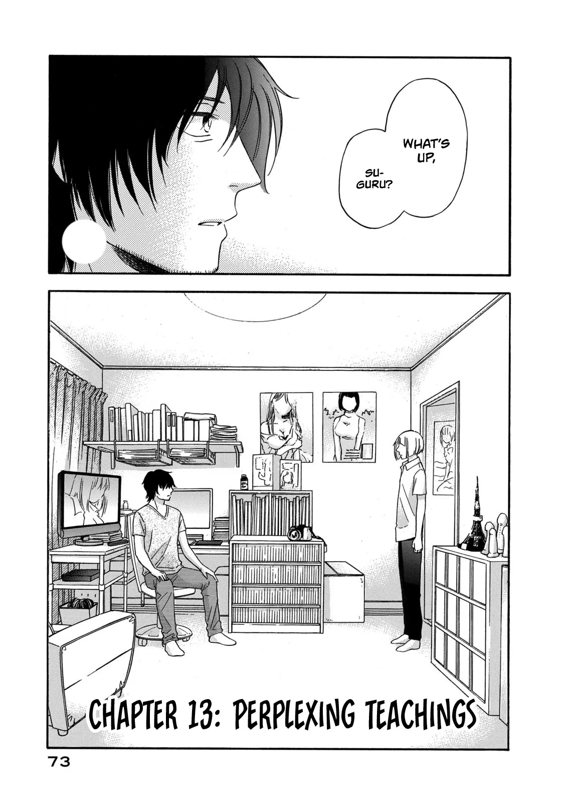 Read Hanazono-kun to Kazoe-san no Fukakai na Houkago Chapter 13 - Perplexing Teachings Online
