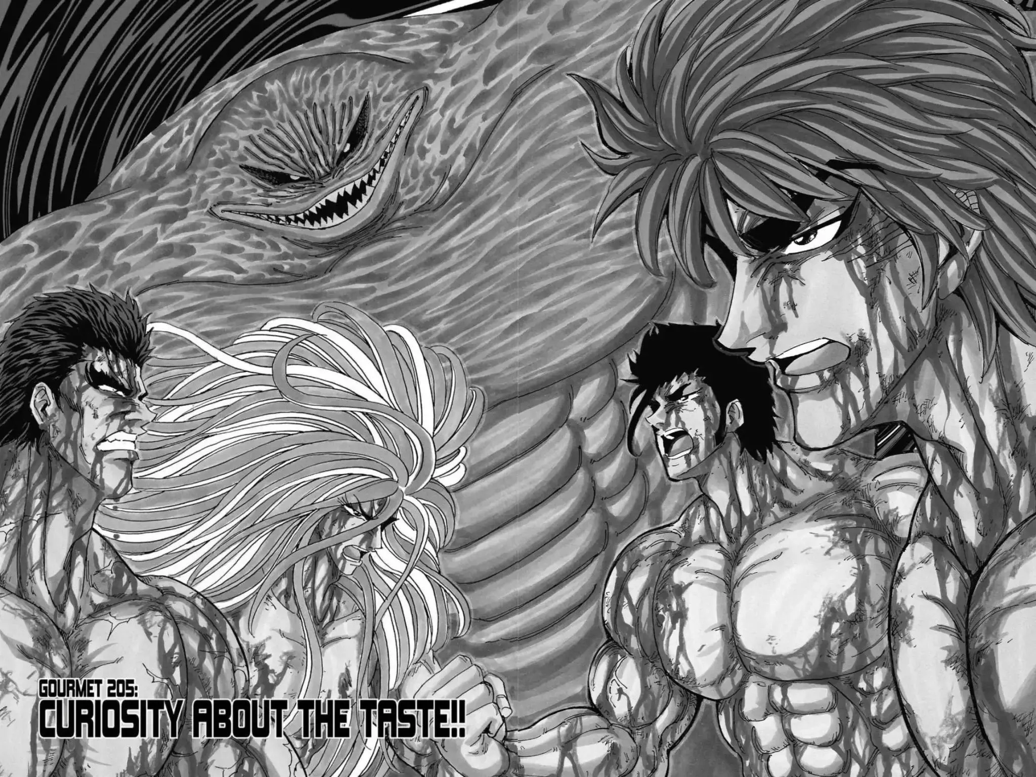 Read Toriko Chapter 205 - Vol.23 Gourmet 205: Curiosity About the Taste!! Online