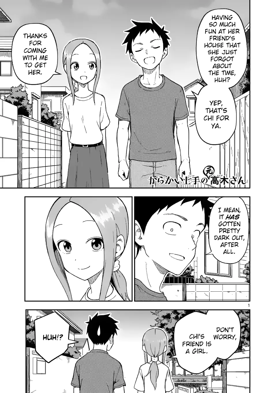 Read Karakai Jouzu no (Moto) Takagi-san Chapter 195 Online