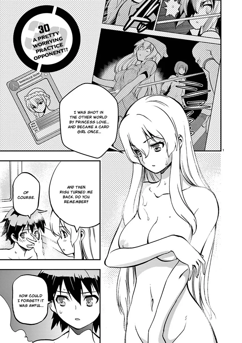 Read Card Girl! Maiden Summoning Undressing Wars Chapter 30 - A Pretty Worrying Practice Opponent!? Online