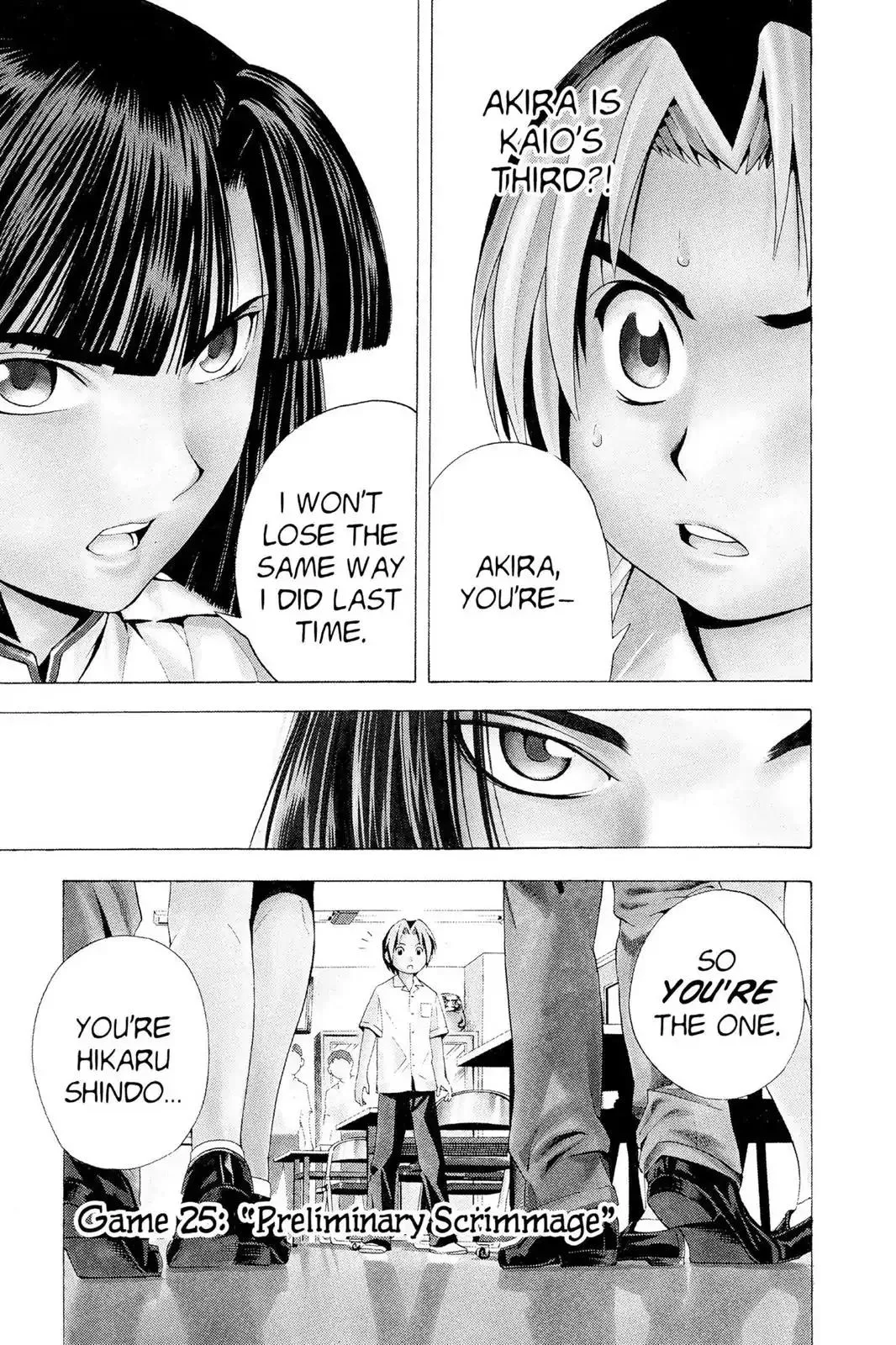 Read Hikaru no Go Chapter 25 - Preliminary Scrimmage Online