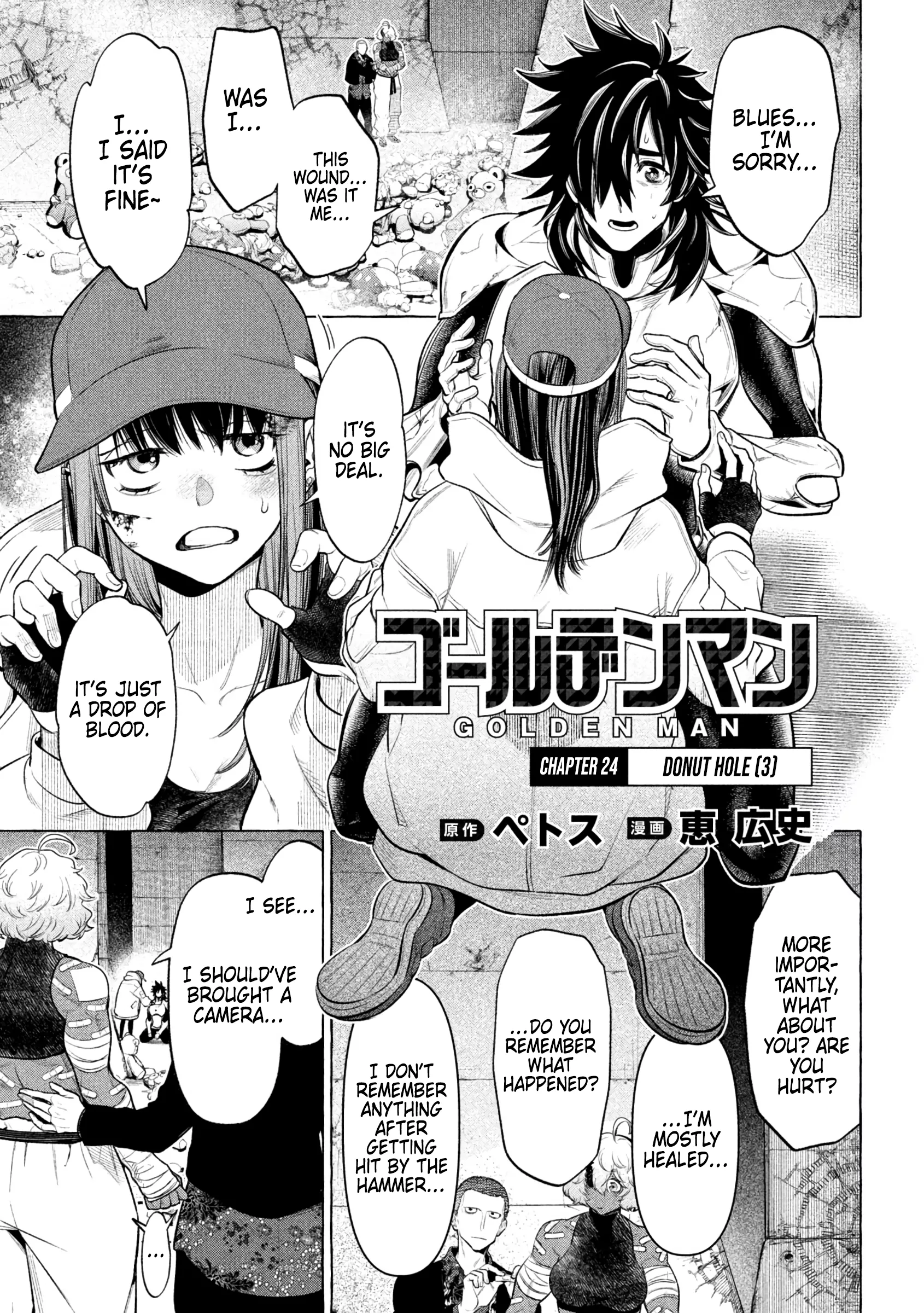 Read GOLDEN MAN Chapter 24 - Donut Hole (3) Online