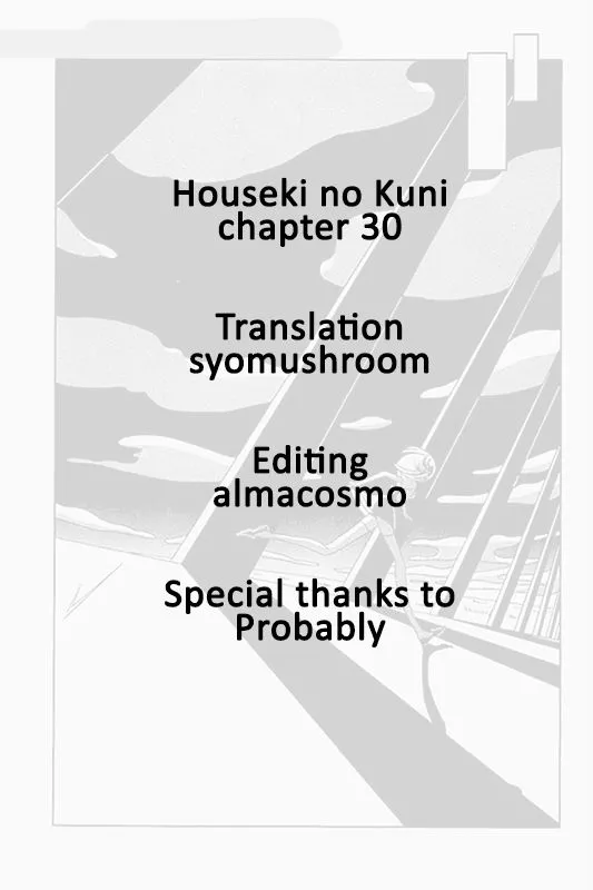 Read Houseki no Kuni Chapter 30 - An Empty Sunspot Online