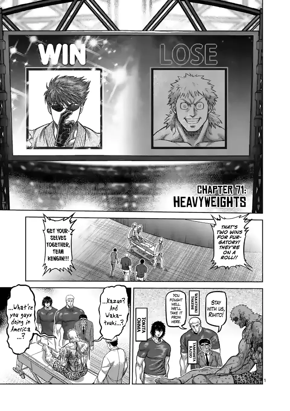 Read Kengan Omega Chapter 71 - Heavyweights Online