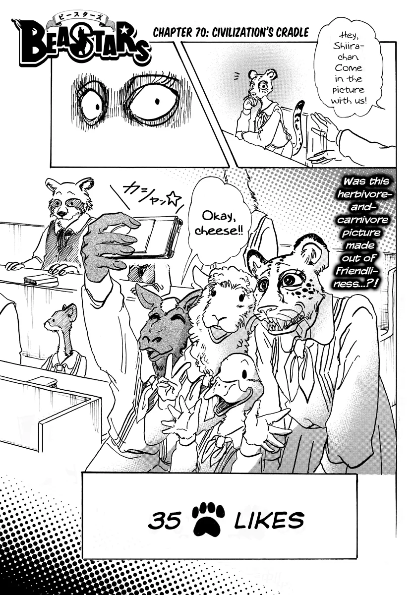 Read Beastars Chapter 70 - Civilization's Cradle Online