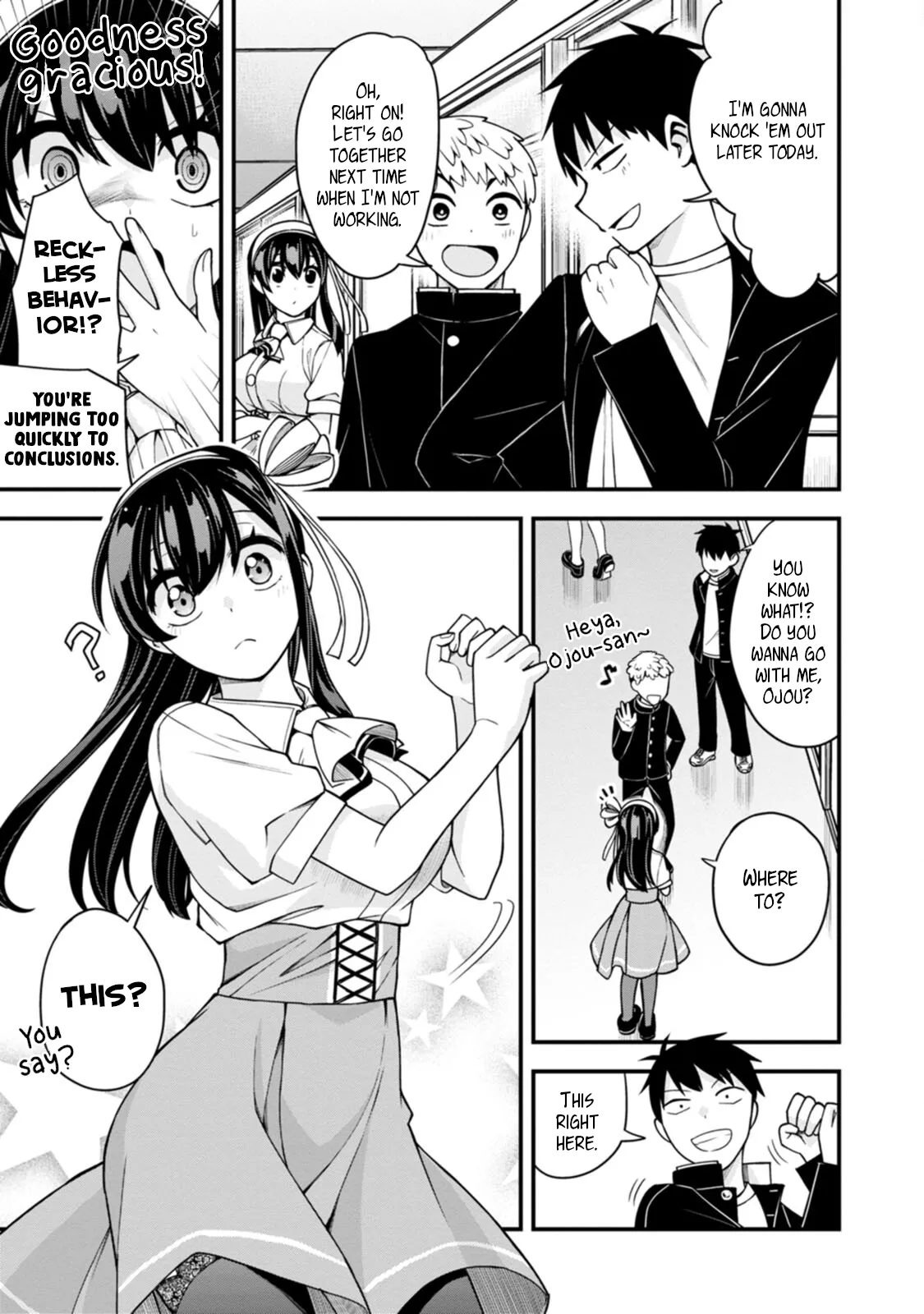 Read Hajimete no Ojou-sama Chapter 12 - First Batting Online