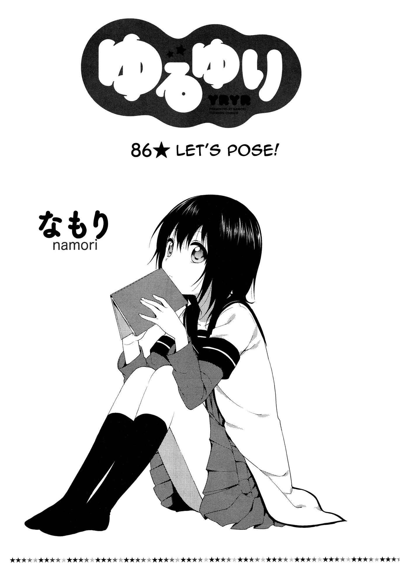 Read Yuru Yuri Chapter 86 - Let's Pose! Online