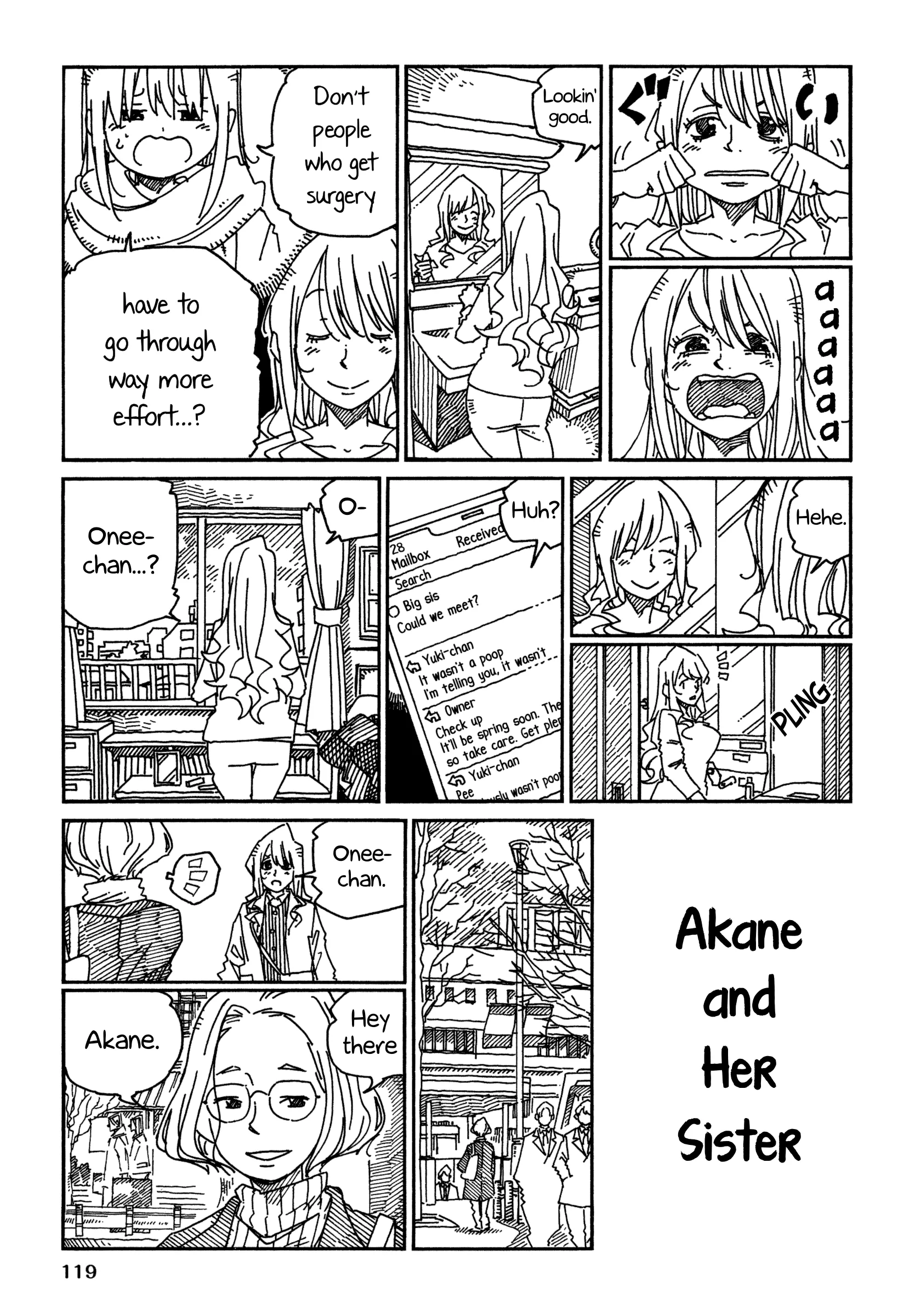 Read Hatarakanai Futari (The Jobless Siblings) Chapter 1231.2 - Akane and Her Sister Online