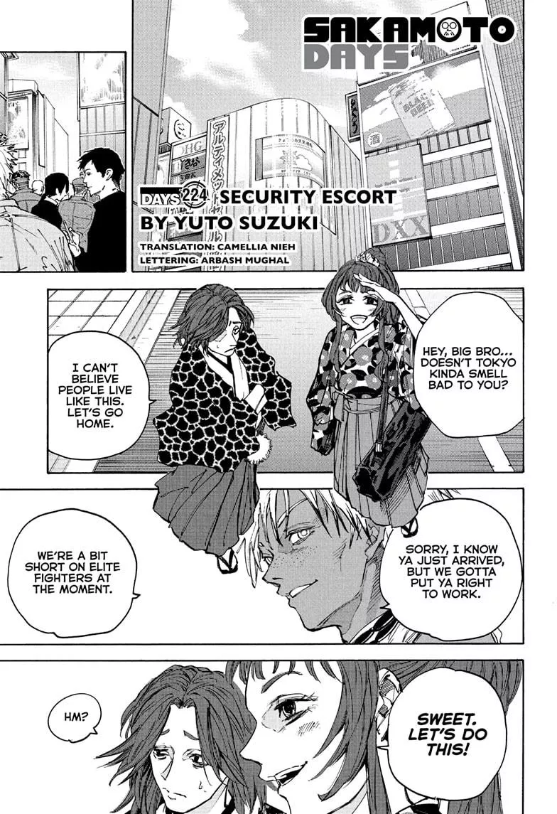 Read Sakamoto Days Chapter 224 Online