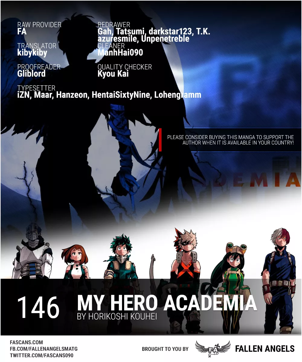 Read Boku no Hero Academia Chapter 146 - Temporary Transfers Online