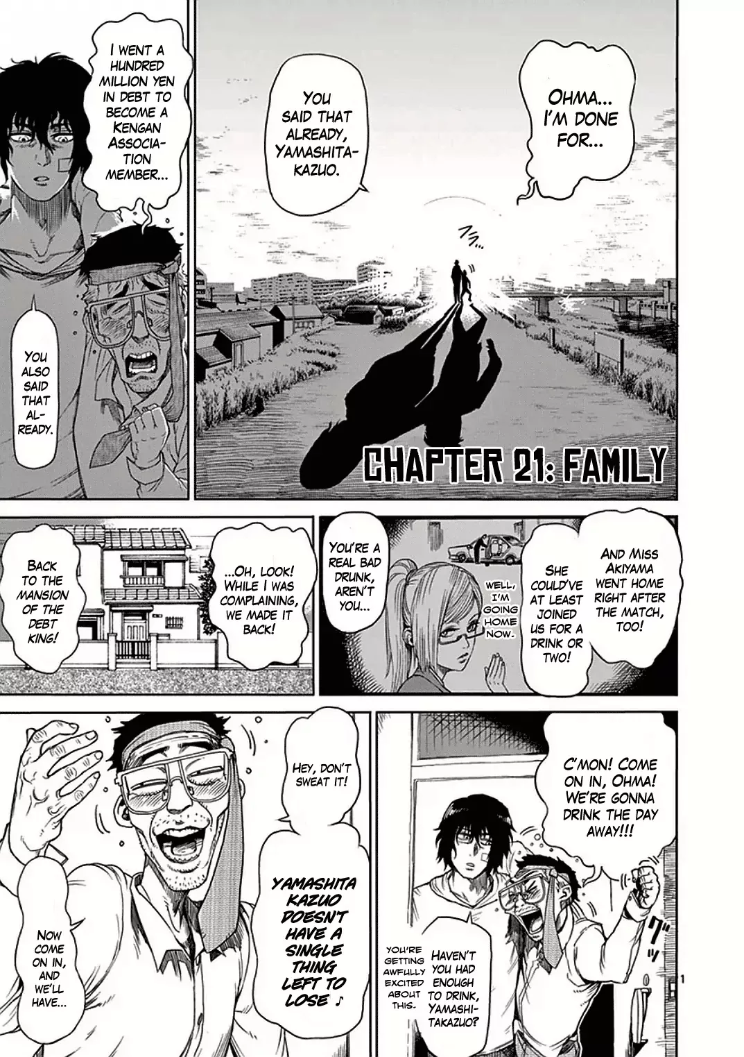 Read Kengan Ashura Chapter 21 - Family Online