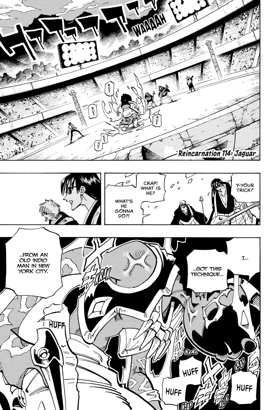 Read Shaman King Chapter 114 Online