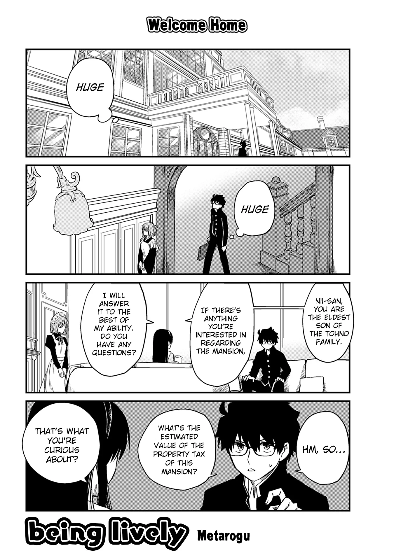 Read Tsukihime－A piece of blue glass moon－Anthology Comic STAR Chapter 4 - Being Lively (metalog) Online