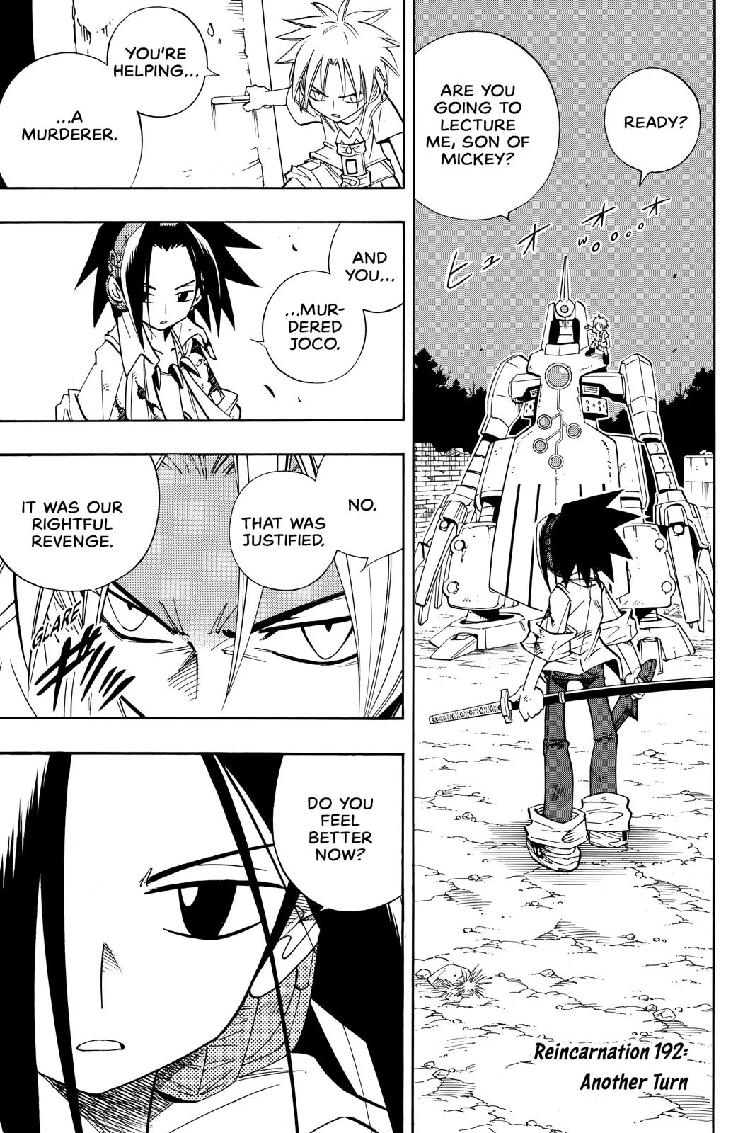 Read Shaman King Chapter 192 Online