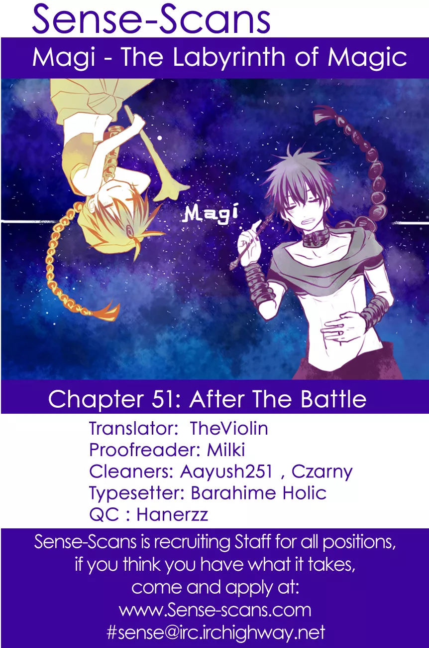 Read Magi – Labyrinth of Magic Chapter 51 - After the Battle Online